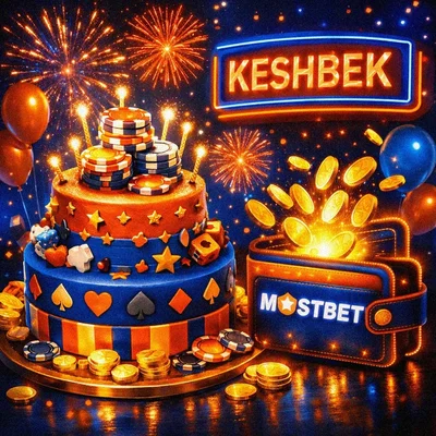 Mostbet keshbek va tug'ilgan kun bonusi