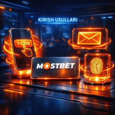 Mostbet kabinetiga turli xil kirish usullari