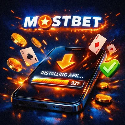 Android uchun Mostbet APK o'rnatish